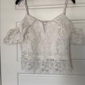 White Crop Top